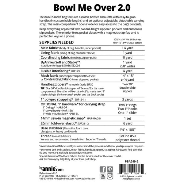 ByAnnie Pattern - Bowl Me Over 2.0