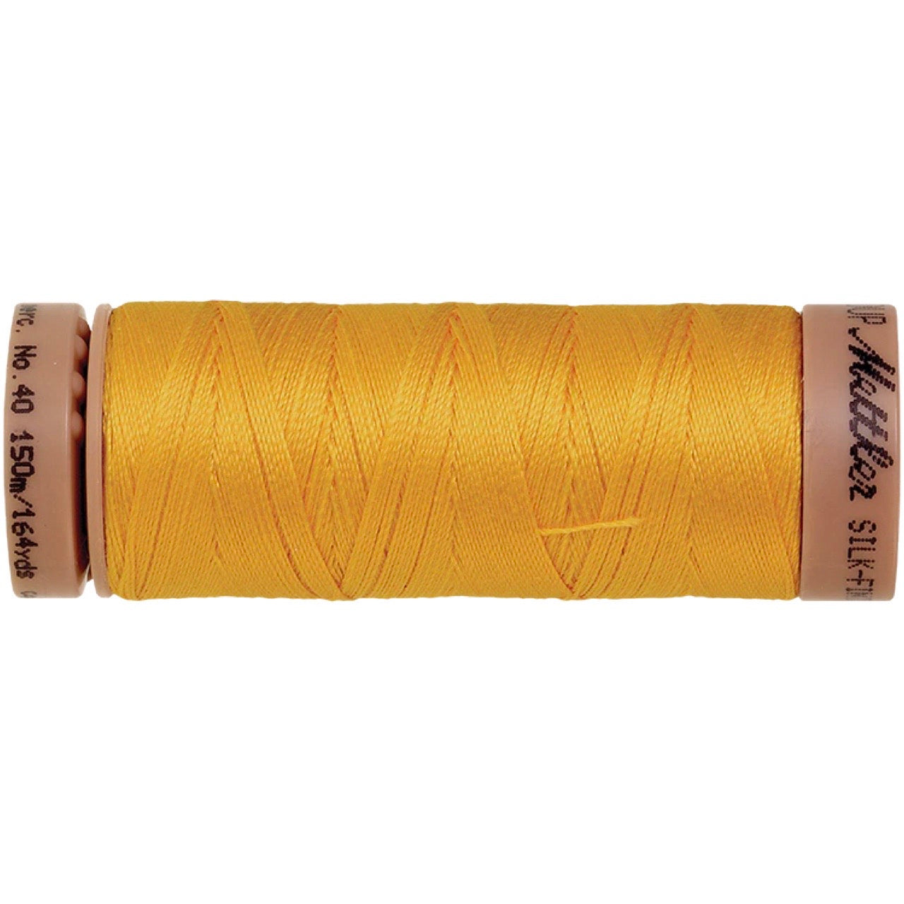 Mettler Cotton 40wt Thread - 150mt - 0120 - Summer Sun