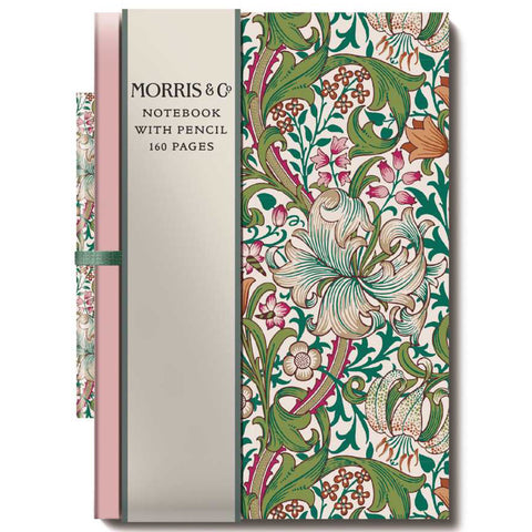 Notebook A5 - Morris&Co. - Golden Lily