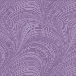 Wave Texture 108” Flannel Backing - Violet