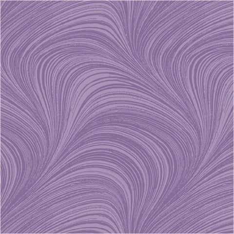 Wave Texture 108” Flannel Backing - Violet