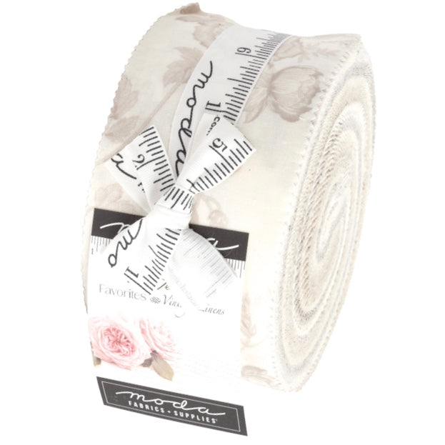 Favorite Vintage Linens - Jelly Roll - 2.5" strips