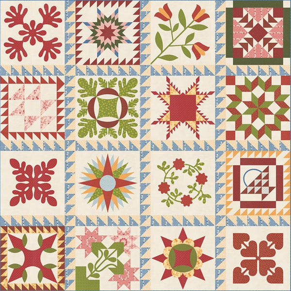 Turn Back Time - Quilt Top Kit - 81” x 81”