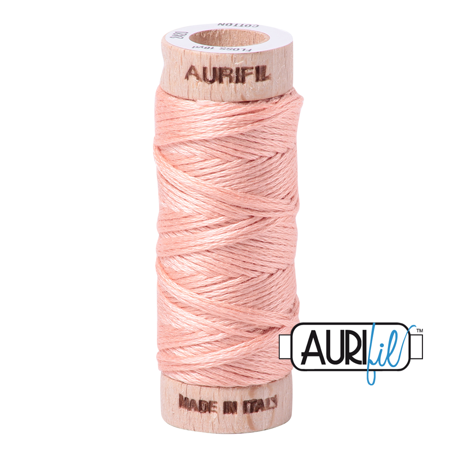 Aurifil Cotton Floss 6 Strand - 18yd - 2420 - Light Blush