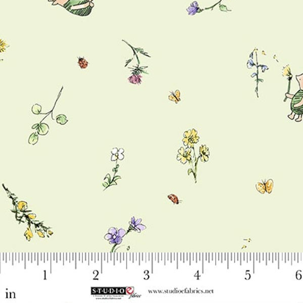 Classic Winnie - Piglet - Light Green