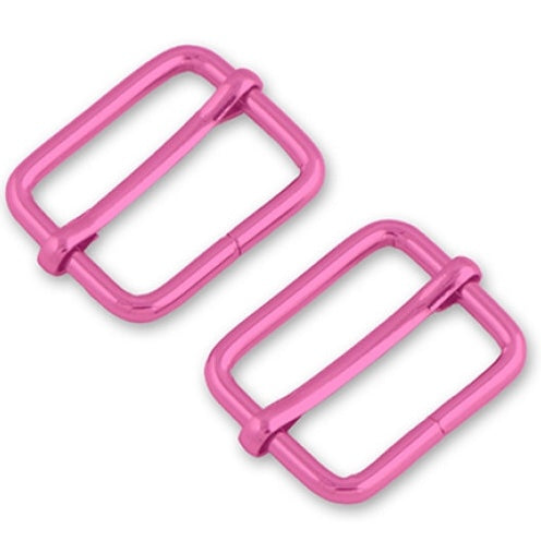 Tula Pink - Slider Buckle - 1” - 2 pack - Pink