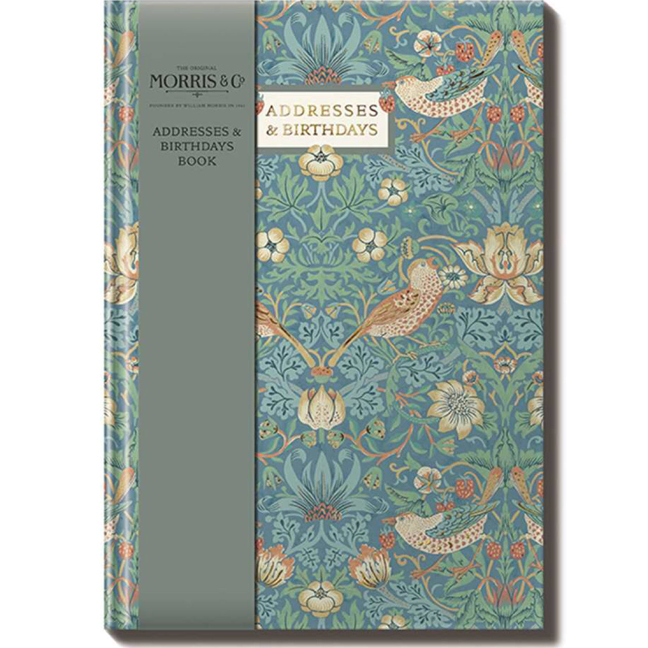 Address & Birthday Book - Morris&Co. - Strawberry Thief