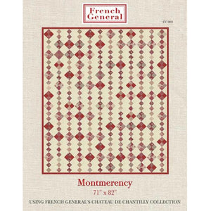 Quilt Pattern - Montemerency - 78 7/8” x 82 1/8”