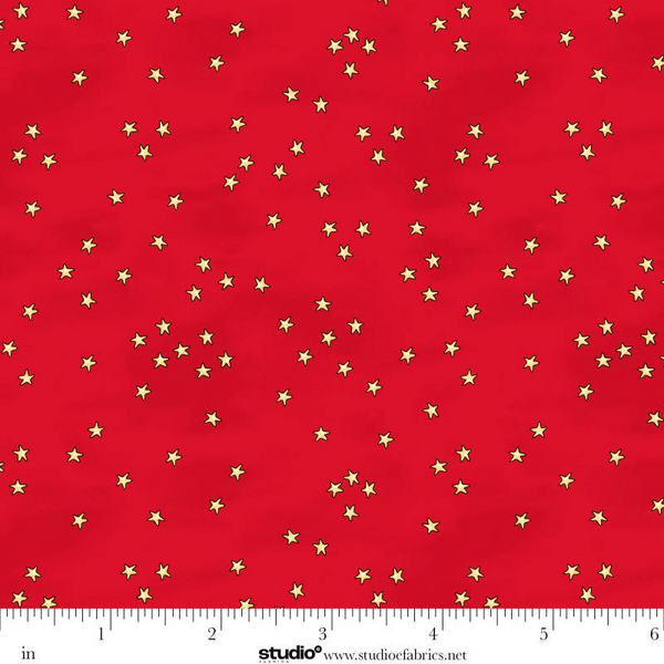 Christmas at Pooh Corner - Stars - Red
