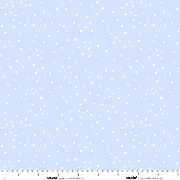 Christmas at Pooh Corner - Snowflakes - Light Blue