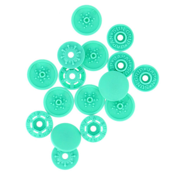 Plastic Finger Snaps - 1/2” - 8pc Seafoam