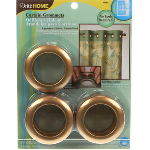 Grommets - Snap Together - 1 9/16” - 8 pack - Brass