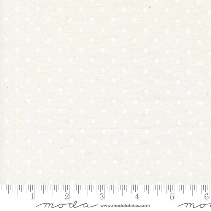 Favorite Vintage Linens - Dot - Cream