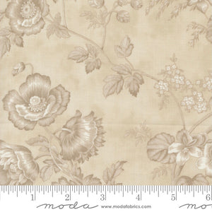 Favorite Vintage Linens - Floral - Taupe