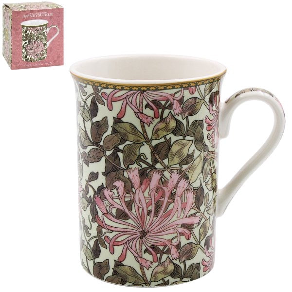 William Morris Fine China 275mL Mug - Honeysuckle