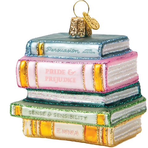 Keepsake Ornament - Jane Austen Books