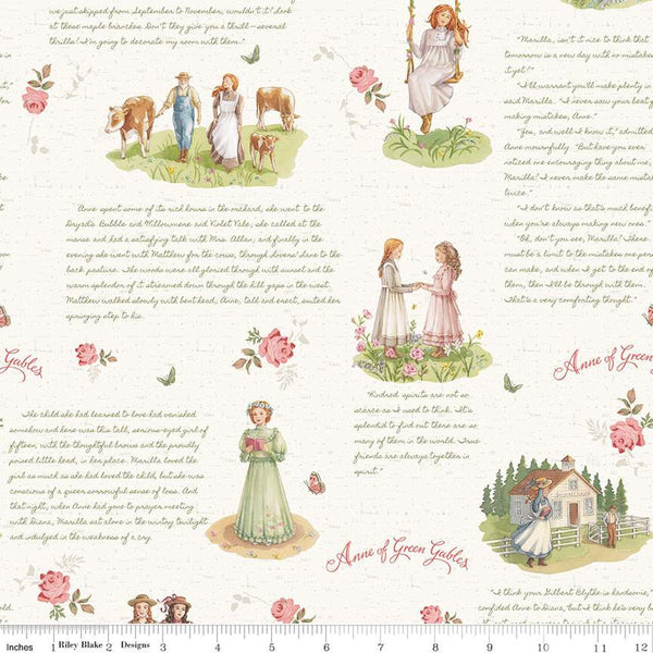 Anne of Green Gables 2 - Text - Cream