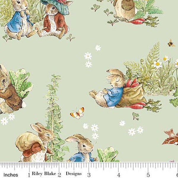 Peter Rabbit & Benjamin Bunny - Main - Green