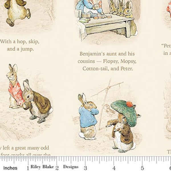 Peter Rabbit & Benjamin Bunny - Story Time - Cream
