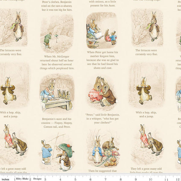 Peter Rabbit & Benjamin Bunny - Story Time - Cream