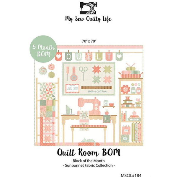 Quilt Pattern - Quilt Room - 70” x 70”