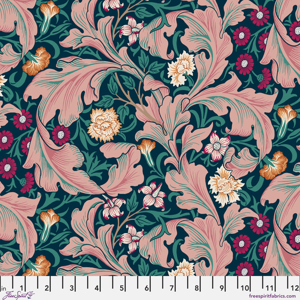 Leicester - Teal - Cotton Lawn