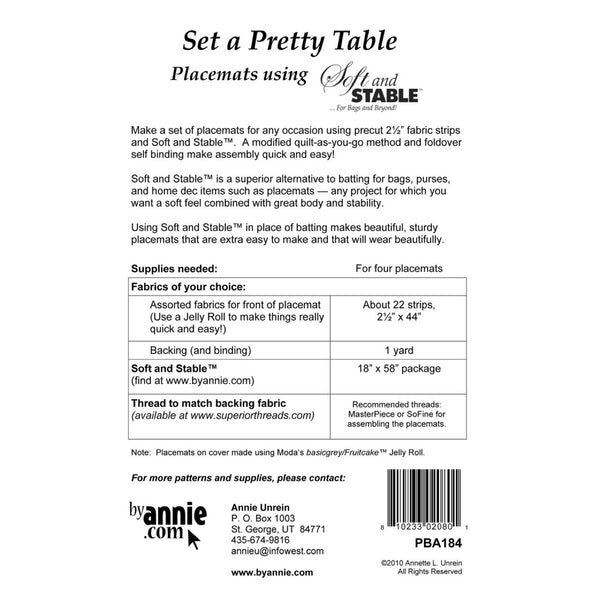 ByAnnie Pattern - Set a Pretty Table