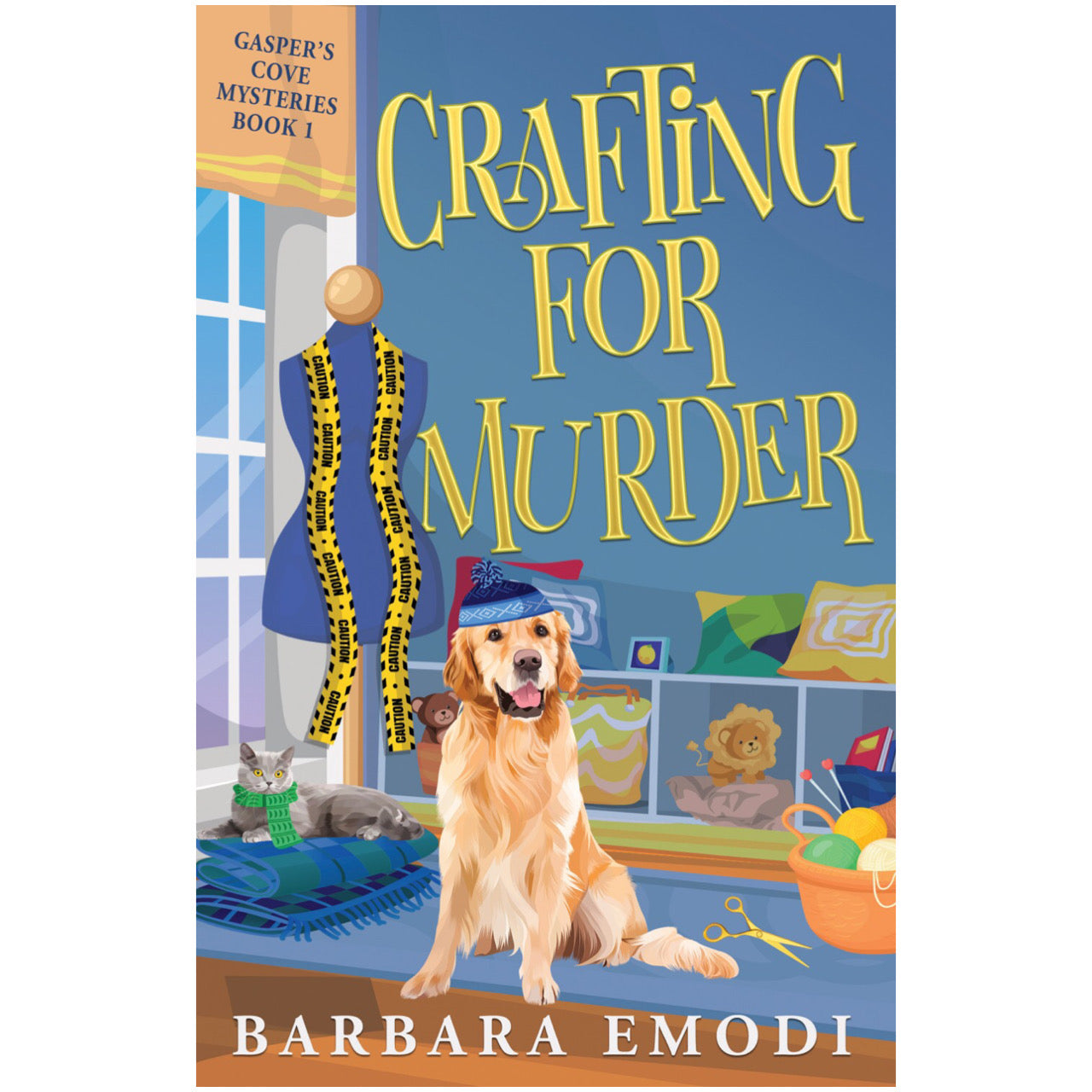 Gasper’s Cove Mysteries - Crafting For Murder - Book 1 - Barbara Emodi