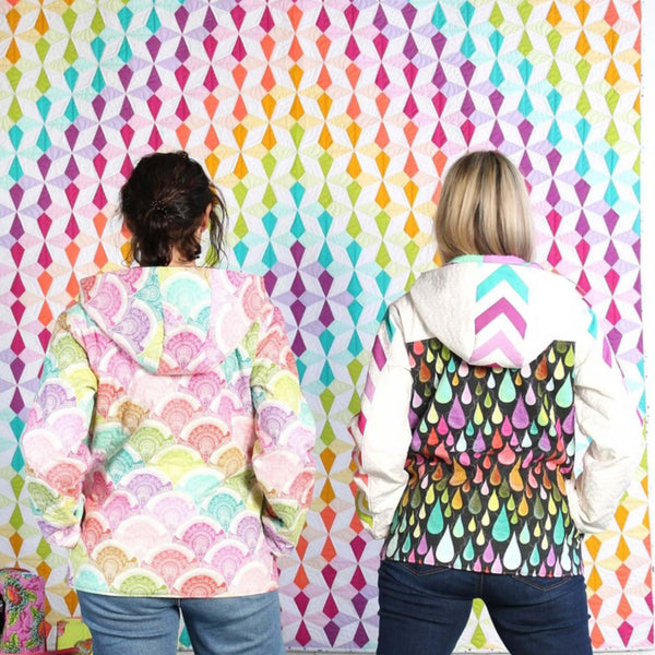 ByAnnie Pattern - Bella Quilt Coat Attached or Removable Hood - Expansion Pack