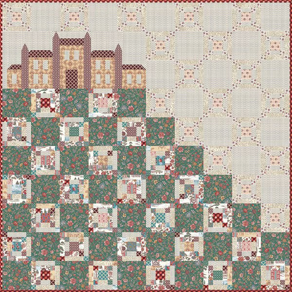 The Abbey - Quilt Top Kit -60.5"x60.5"