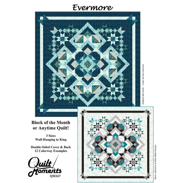 Quilt Pattern - Evermore - 53"x53", 72”x72” & 106"x106"