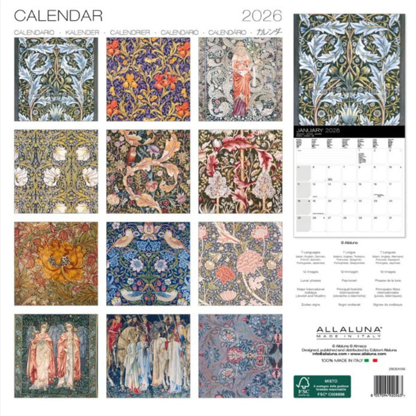 William Morris - 2026 Calendar
