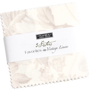 Favorite Vintage Linens - Charm Pack - 5" squares