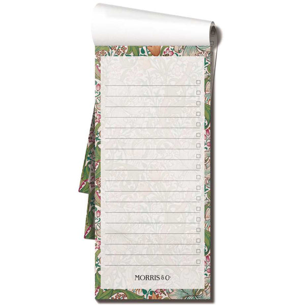 Magnetic List Pad - Morris&Co. - Golden Lily