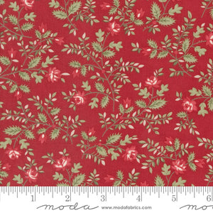 A Christmas Carol - Floral - Crimson