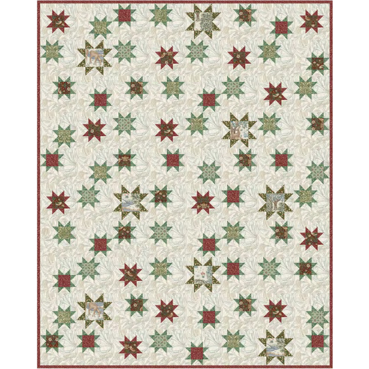 Twinkle Twinkle - Quilt Top Kit - 48"x60" - Advanced Beginner