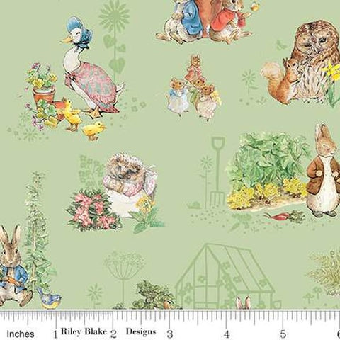 Peter Rabbit & Friends Flannel - Characters - Fern