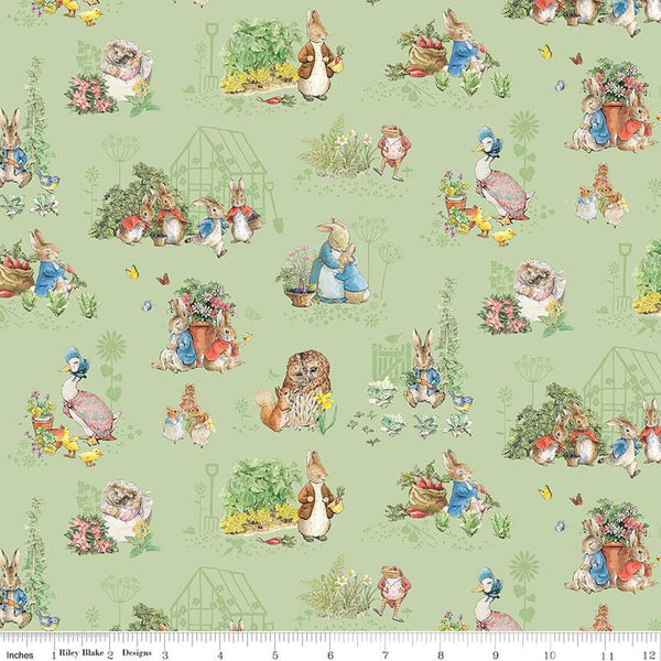 Peter Rabbit & Friends Flannel - Characters - Fern
