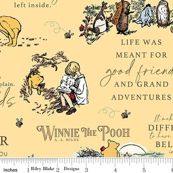 Winnie the Pooh Flannel - Quotes - Sunshine