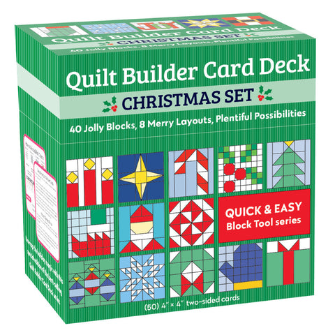 Quilt Builder Card Deck - Christmas Set