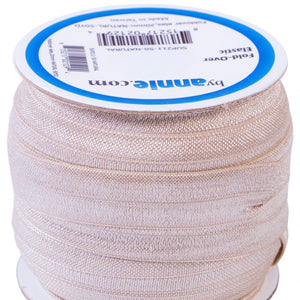 ByAnnie Fold Over Elastic - 20mm - Natural