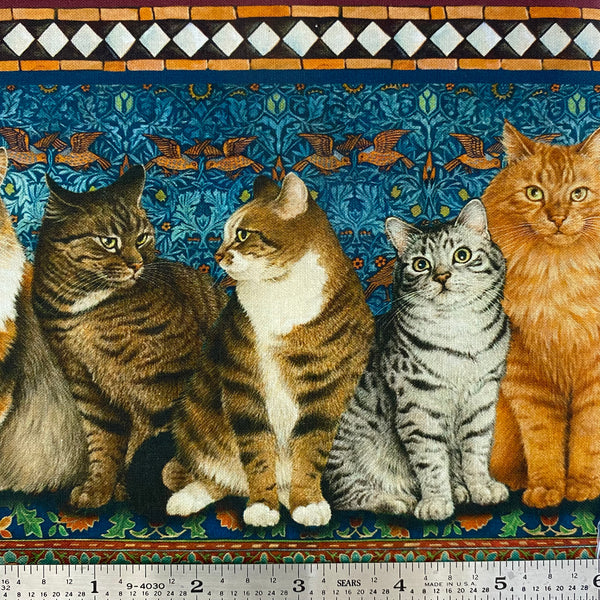 Sophisticats - Cat Border Stripe