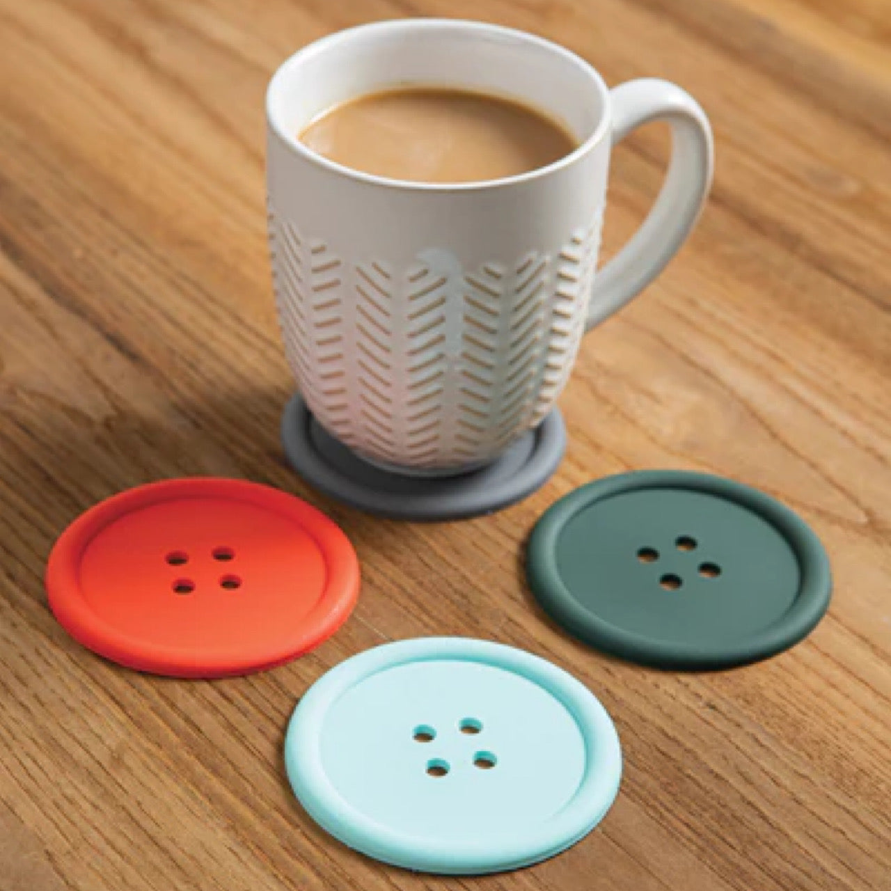 Annie’s Button Coasters - 4 pack