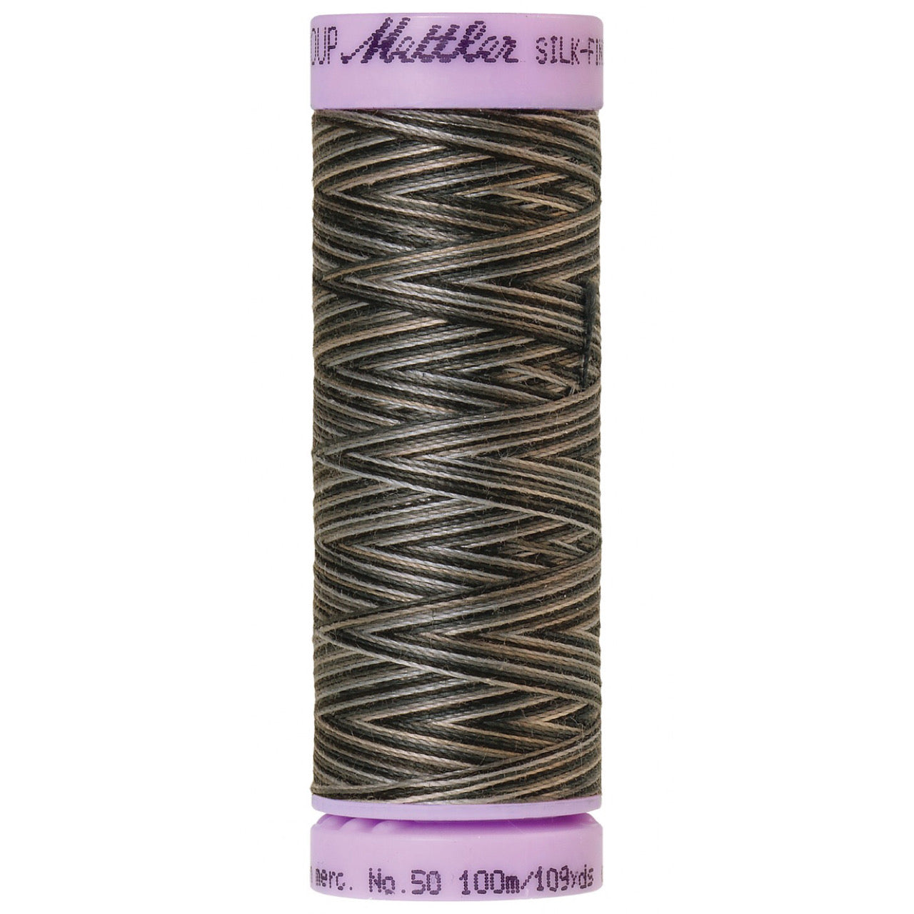 Mettler Cotton 50wt Thread - 150mt - Variegated 9861