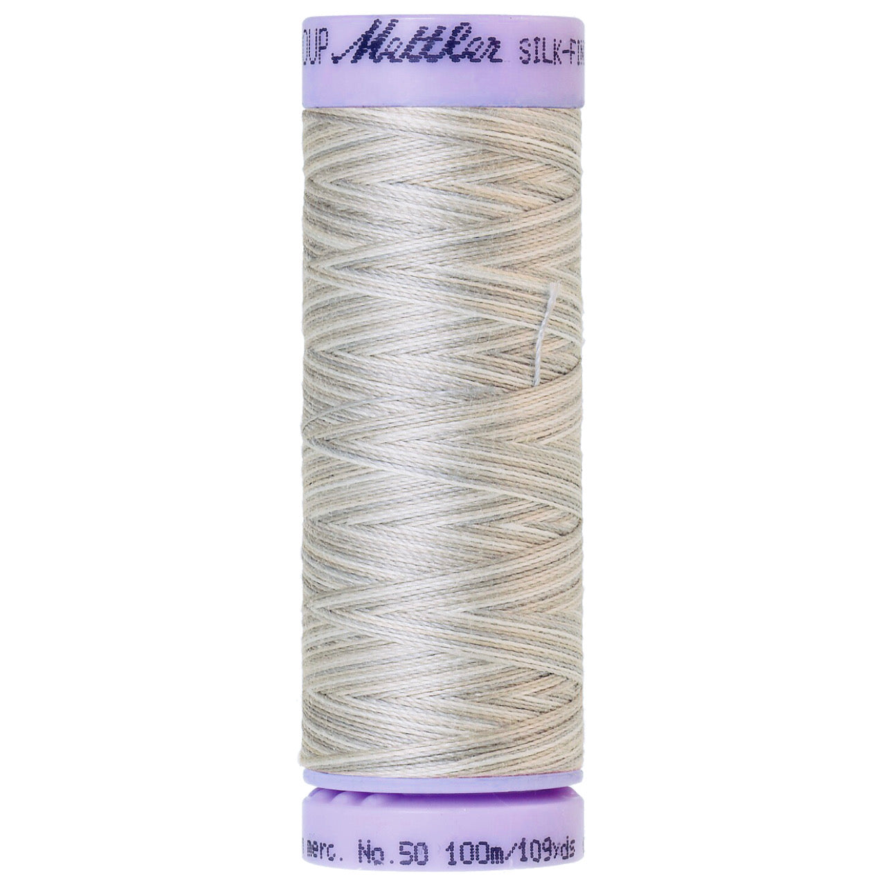 Mettler Cotton 50wt Thread - 150mt - Variegated 9860