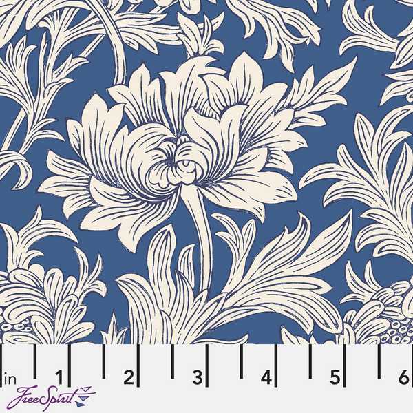 Chrysanthemum Tonal - Blue