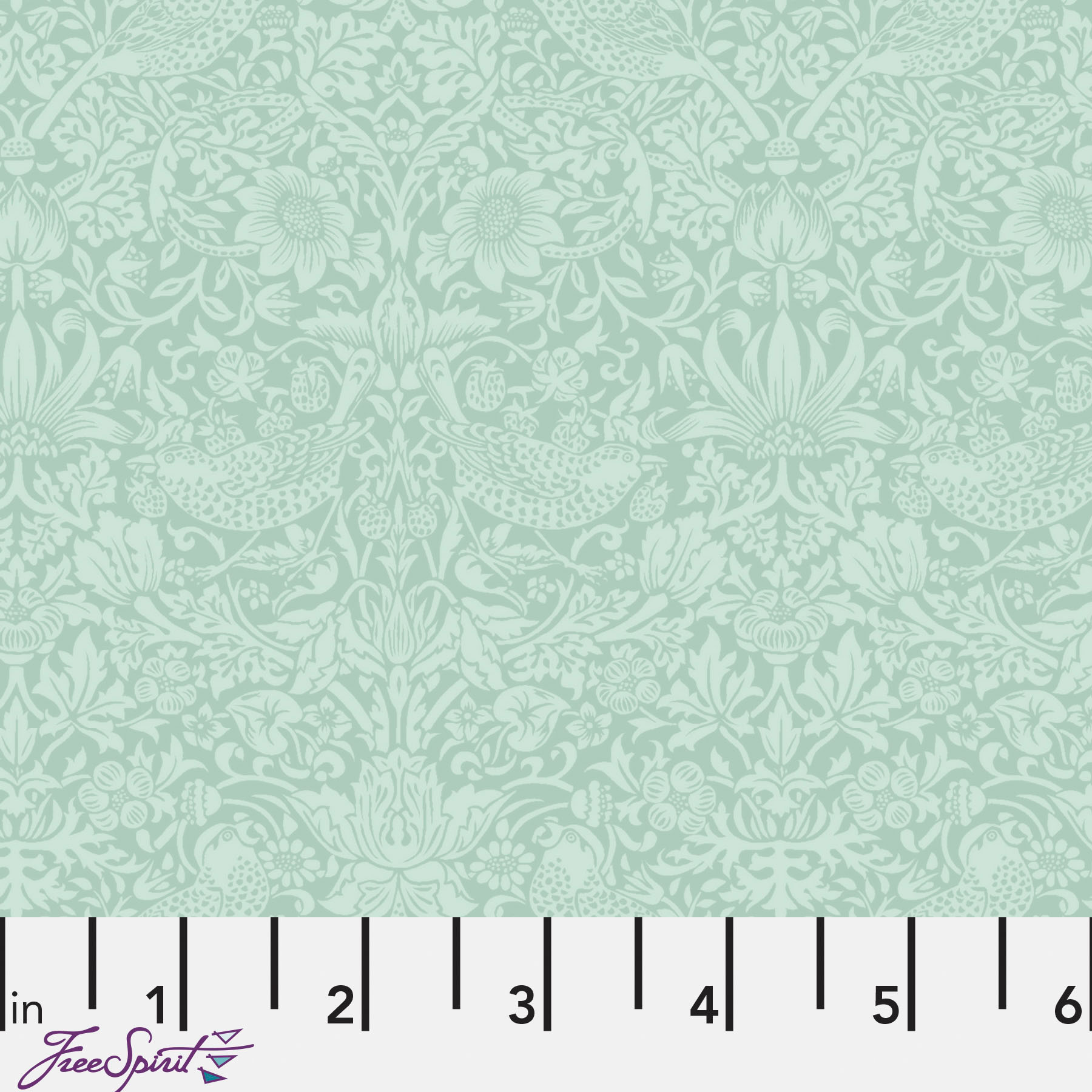 Tonal Strawberry Thief - Kelmscott Water