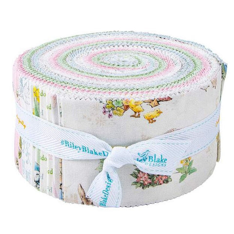 Peter Rabbit & Friends - Rolie Polie - 2.5" strips