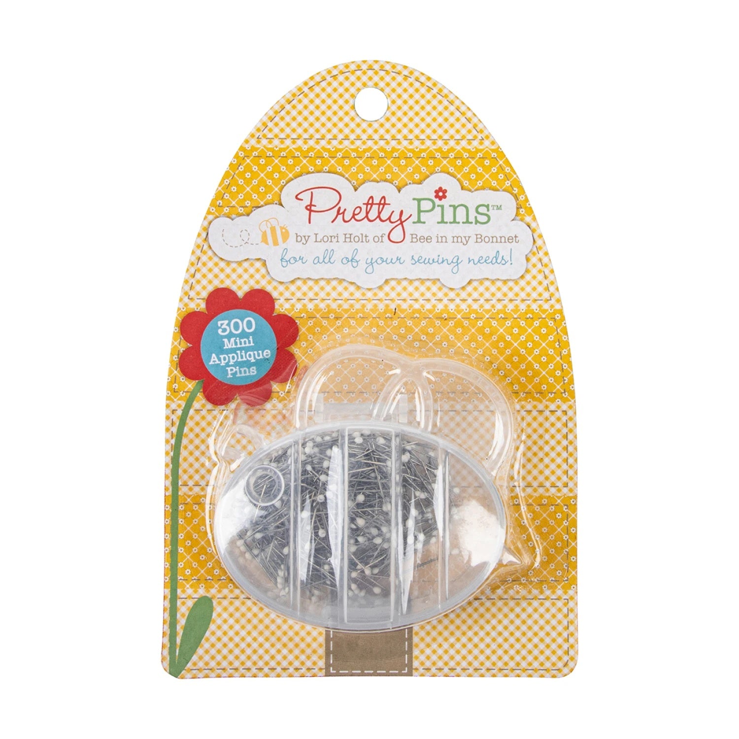 Mini Applique Pretty Pins - Extra Fine - 300pc