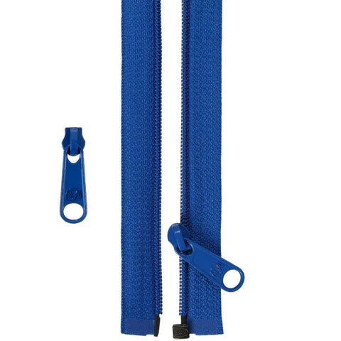 ByAnnie - 50” Separating Zipper + Extra Slide - Blastoff Blue